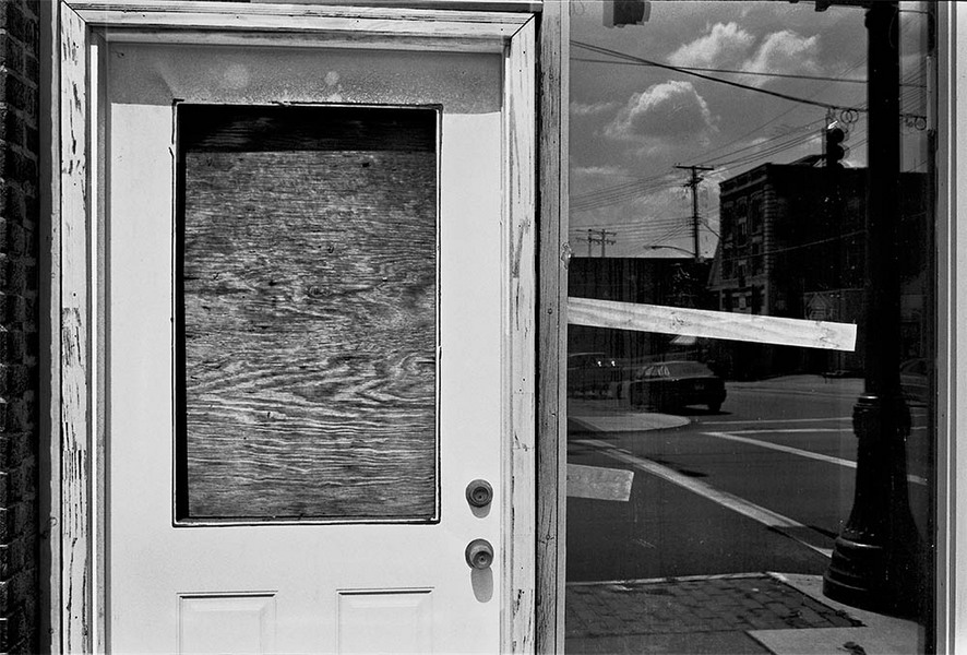 Wilkinsburg Reflected, Wilkinsburg, Pennsylvania, 2012 : SEEN AND FELT: Appalachia, 2012 : SUSAN MAY TELL: Photographs of Space, Silence & Solitude