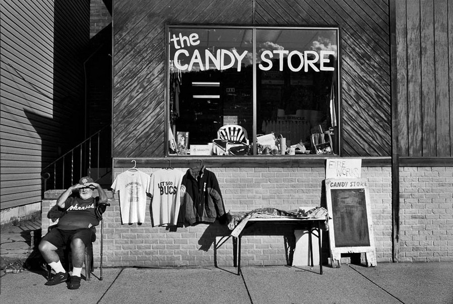 The Candy Store, Johnstown, Pennsylvania, 2012 : SEEN AND FELT: Appalachia, 2012 : SUSAN MAY TELL: Photographs of Space, Silence & Solitude