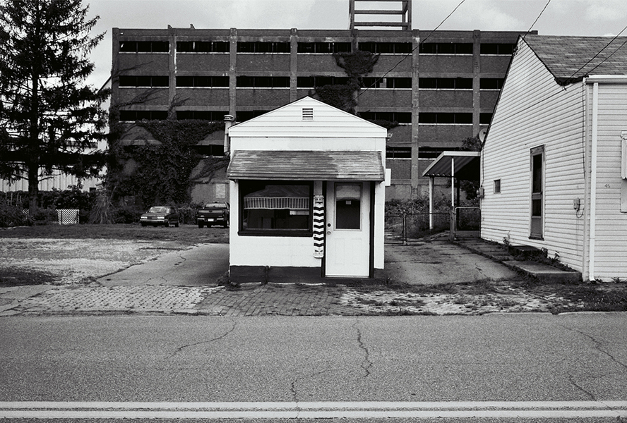 Barbershop, Wheeling, West Virginia, 2012 : SEEN AND FELT: Appalachia, 2012 : SUSAN MAY TELL: Photographs of Space, Silence & Solitude